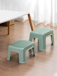Stackable Plastic Stool for Home, Bathroom, Dining, and Living Room - 40cm Height