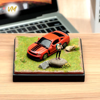 VM 1/64 Scale Miniature Diorama Base for Model Cars Figures