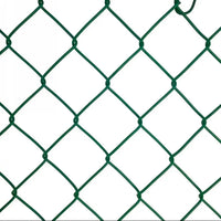 PVC Coated Chain Link Fence Mesh for Road, Farm, and Sports Field Enclosures