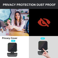 4K UHD USB Webcam for Live Streaming, Meetings, and Online Classes