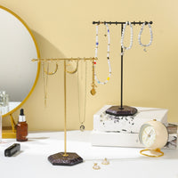 European Style T-Bar Jewelry Display Stand for Necklaces Bracelets Earrings
