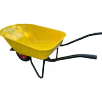 Heavy-Duty Farm & Construction Wheelbarrow with Thickened Tub for Sand, Stones, Vegetables, and Fruits
