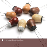 Espresso Coffee Stirrer Distribution Tool WDT Tool with Wooden Handle