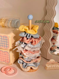 Dopamine Hair Tie Holder Desktop Organizer for Hair Accessories and Clips