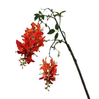 Artificial Wisteria Vine Hanging Flower Silk Garland for Home Decor and Hotel Decoration