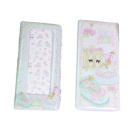 Cartoon Animal 4-Grid Photo Card Holder for K-Pop Photocards and Collectibles