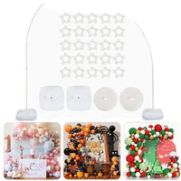 Adjustable Aluminum Plastic Pipe Arch Kit for Balloons and Decorations