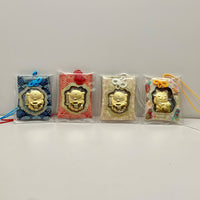 Lucky Cat Amulet Charm for Health, Success, and Good Fortune - Car & Bag Hanging Ornament