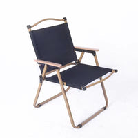 Portable Folding Camping Chair with Backrest for Outdoor Fishing, Beach, and Picnic