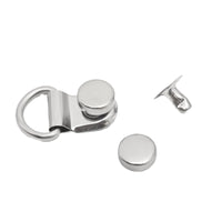 Shoelace Buckle Hooks for Outdoor Boots and Bags, Stainless Steel