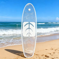 Transparent Inflatable Stand Up Paddle Board with Paddle