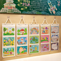 Award Certificate Display Book, Wall Mountable Album Folder for Girls & Boys, Honor Certificate Organizer