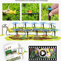 DIY Drip Irrigation Kit for Potted Plants and Garden Automatic Watering System