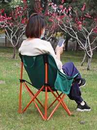 Muwolf Outdoor Portable Folding Camping Chair and Table Set for Picnic and Travel