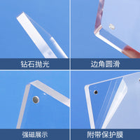 Magnetic Acrylic Photo Frame for DIY Cards and Displays
