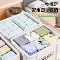 Extra Large Capacity Storage Box for Home, Camping, and Car - Multi-functional Organizer for Clothes, Toys, and Books