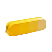 Macaron Multi-layer Accordion Pencil Pouch with Rainbow Zipper for Students