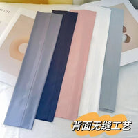 Seamless UV Protection Ice Sleeves for Women - Breathable, Loose Fit, Extended Length, Ultra-Thin Ice Silk Gloves
