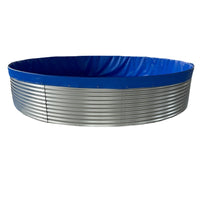 Galvanized Steel Plate Outdoor Canvas Fish Pond High-Density Water Storage Tank for Fishery Assembly and Aquaculture