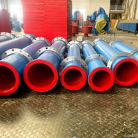 Large Diameter Steel Lined Polyurethane Pipe for Chemical Industry