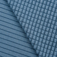 190g Fleece Jacquard Corn Kernel Grid Stretch Fabric for Sofa Covers and Chair Upholstery