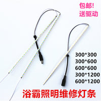 Integrated Ceiling LED Strip Light for Bathroom Lighting