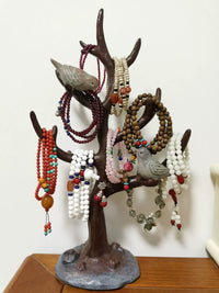 Tree-Shaped Jewelry Display Stand for Bracelets, Necklaces, and Watches