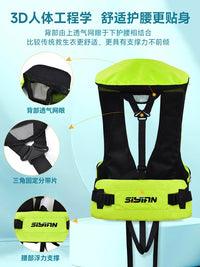 Adult Fishing Life Vest with High Buoyancy for Sea Fishing and Boating