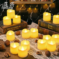 LED Flameless Candle Lights for Christmas Halloween Party Decor