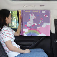 Car Window Sun Shade for Baby and Kids - Magnetic Retractable UV Protection Curtain