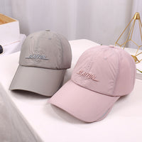Quick-Dry UV Protection Baseball Cap with Retractable Brim for Outdoor Activities