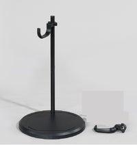 1/6 Scale Action Figure Display Stand for 6-12 inch Dolls - Oval, Hexagonal, Round Base