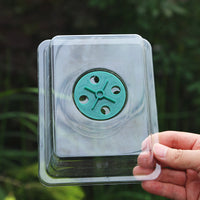 Clear Seedling Starter Trays with Lids for Plant Propagation and Germination