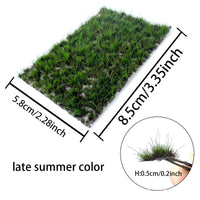 Irregular Terrain Grass Tufts for Dioramas and Miniature Models