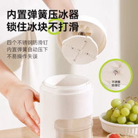 Manual Ice Shaver Machine for Home & Commercial Use - Portable Hand-Crank Ice Crusher for Shaved Ice & Smoothies