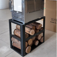 Outdoor Fire Pit Table with High-Temperature Resistant Carbon Steel Base