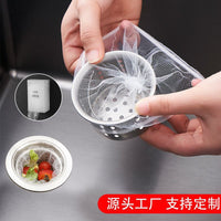 Disposable Sink Strainer Bags for Kitchen Sink Drain, Thickened Mesh Filter for Food Waste