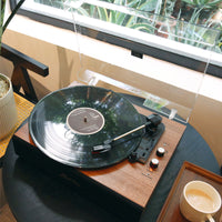 Integrated Vinyl Record Player Creative Birthday Gift Retro Bluetooth Speaker Living Room Phonograph LP Art