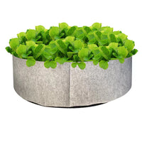 Felt Fabric Grow Bags for Plants - Rectangular & Round Planters for Garden, Nursery, and Horticulture
