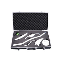 Stainless Steel Fascia Scraper Muscle Massage Tool Set for Fitness, Sports, and Yoga - 5 Pieces