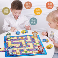 Labyrinth Ghost Flying Chess Board Game for Kids, Family Interactive Puzzle Toy