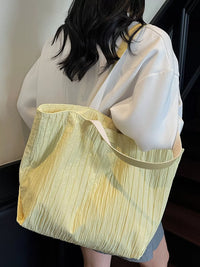 Large Capacity Canvas Tote Bag for Women, Casual Commuter Shoulder Bag, Student Bookbag