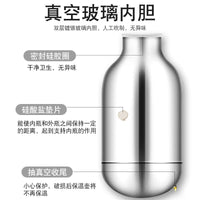 Large Capacity Glass Lined Vacuum Flask for Home & Dorm, Hot & Cold Water Bottle