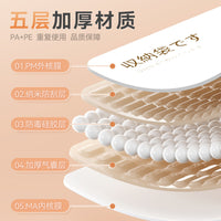 Vacuum Storage Bags for Clothes and Bedding, Thickened Space Saver Bags for Home Moving and Travel