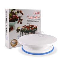 Rotating Cake Decorating Turntable Stand for DIY Baking