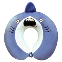 Cartoon Animal U-Shaped Neck Pillow for Travel and Office Napping