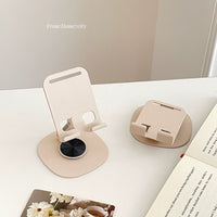 Adjustable Rotating Metal Phone and Tablet Stand for Desk
