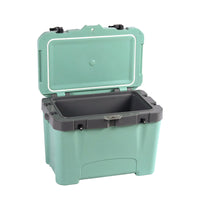 26L Insulated Cooler Box with PU Foam for Outdoor Travel