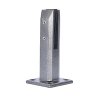 Stainless Steel 304 Pool Glass Clamp Floor Mount for Stair Railing