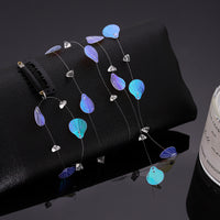 Korean Style Pearl Hair Braid Accessory with Tassel and Invisible Hair Clip Chain